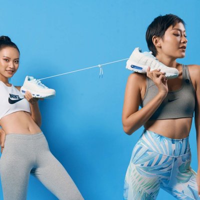 bộ sưu tập giày chunky sneakers nike