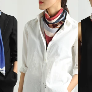 Khăn quàng cổ & những họa tiết thanh lịch