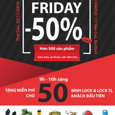 Ngày hội giảm giá đặc biệt Black Friday 2016