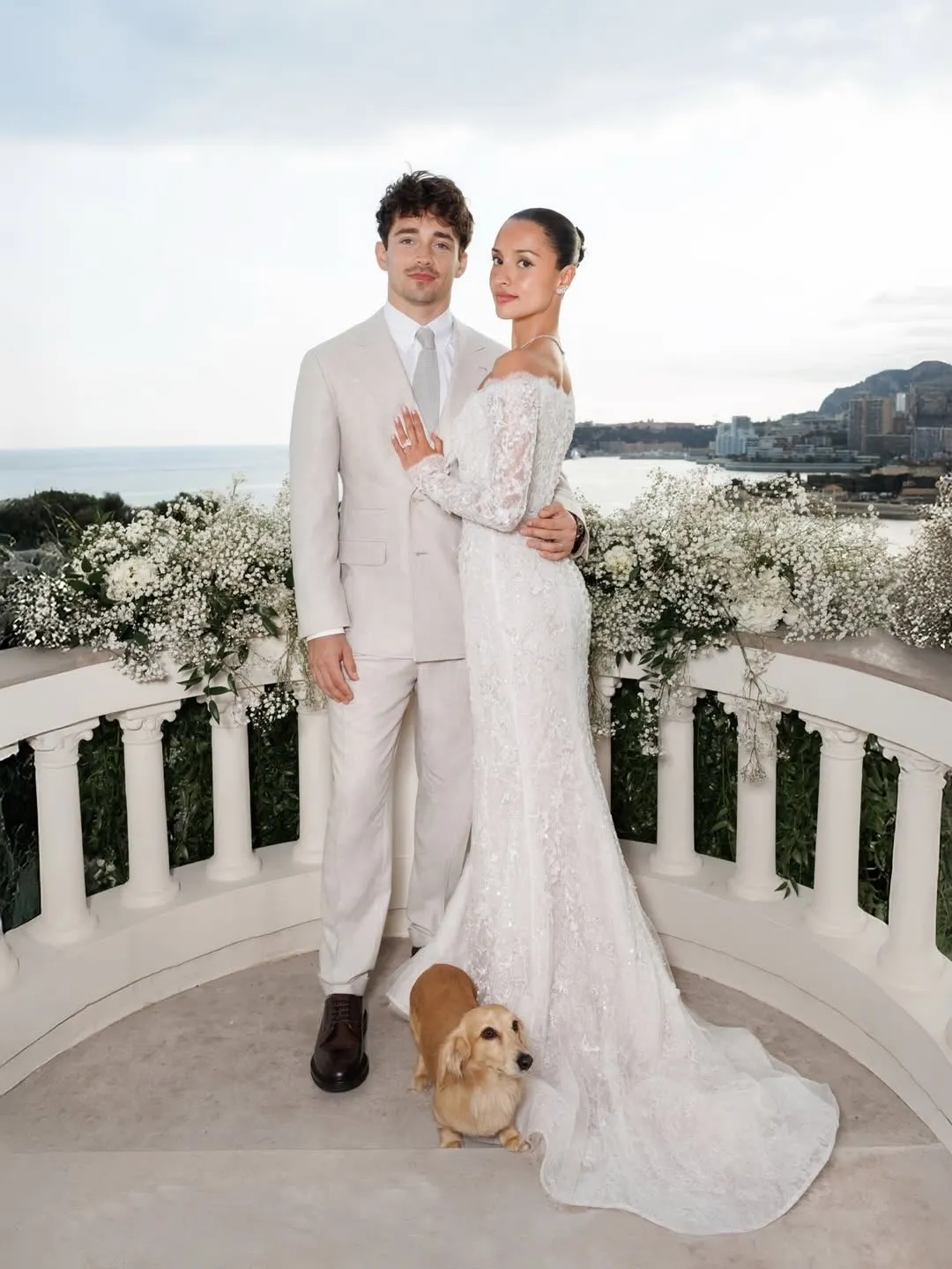 Đám cưới Charles Leclerc và Alexandra Saint Mleux