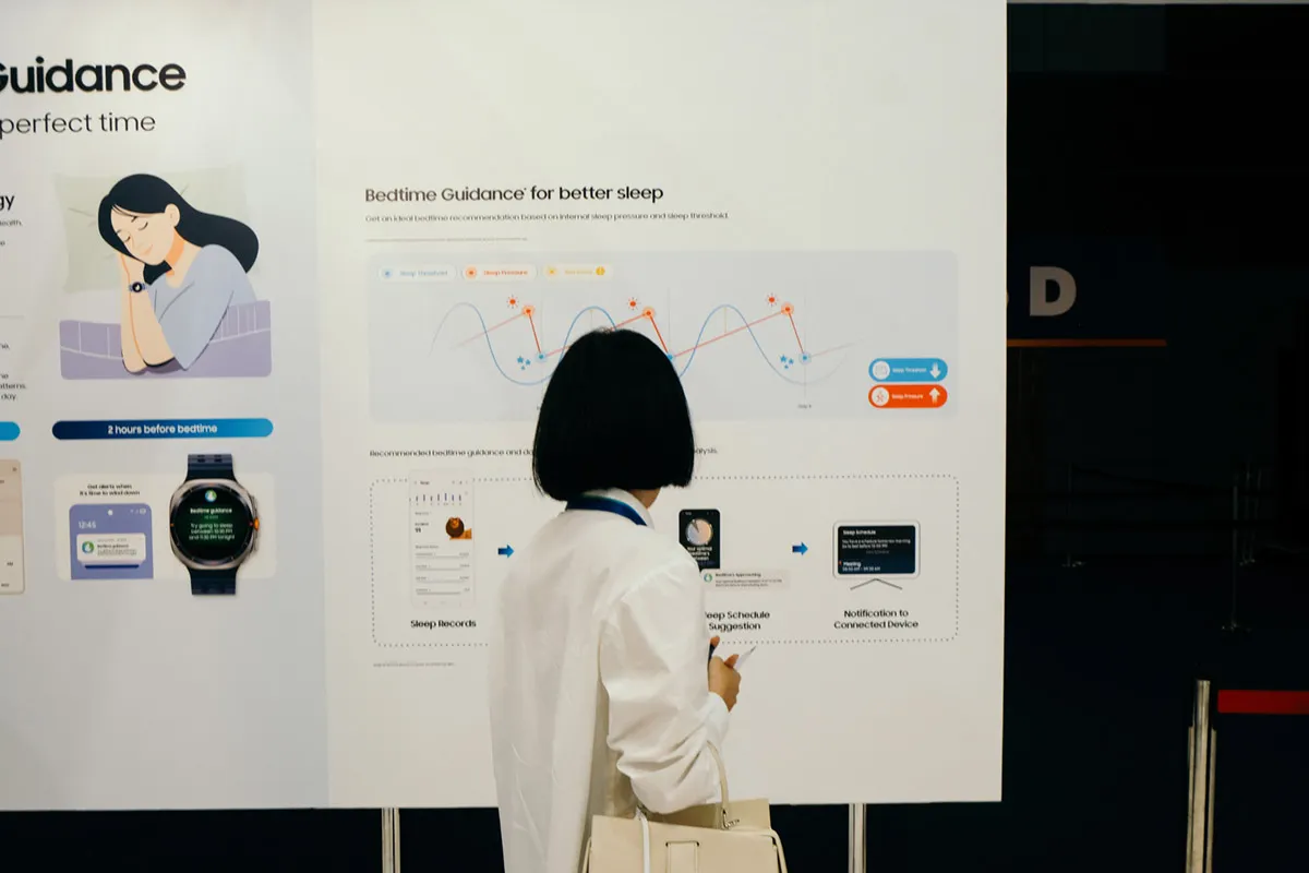 Galaxy Watch8 thiết bị phân tích thay đổi cơ thể phụ nữ
