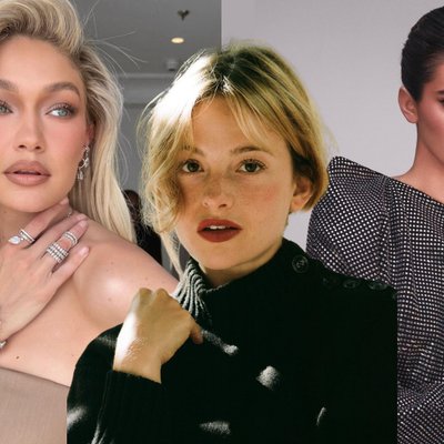 Gigi Hadid, Camille, Kendall Jenner với các kiểu trang điểm mắt khác nhau