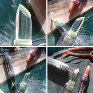 Sản phẩm son thạch được quảng cáo rầm rộ dạo gần đây.