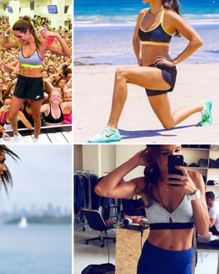 Tập thể hình cùng 18 ngôi sao Fitness trên Instagram