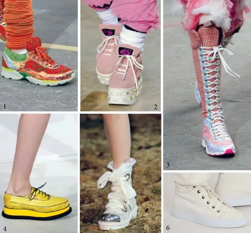 1.Chanel 2.Ashish 3.Chanel 4.Jil Sander 5.Alexander McQueen 6.Ralph Lauren
