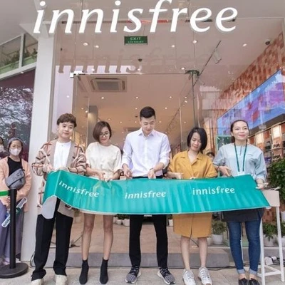 Buổi khai trương cửa hàng innisfree tại Đà Nẵng.