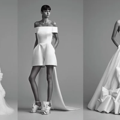 BST váy cưới Thu 2018 Viktor & Rolf: Vẻ đẹp thuần tuý