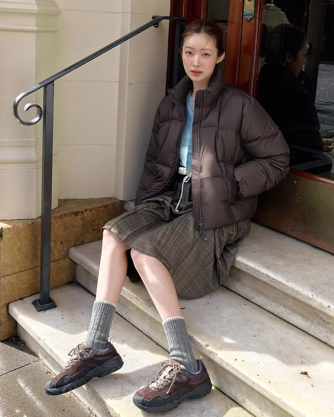 Giày thể thao cổ điển da lộn Fila Echappe