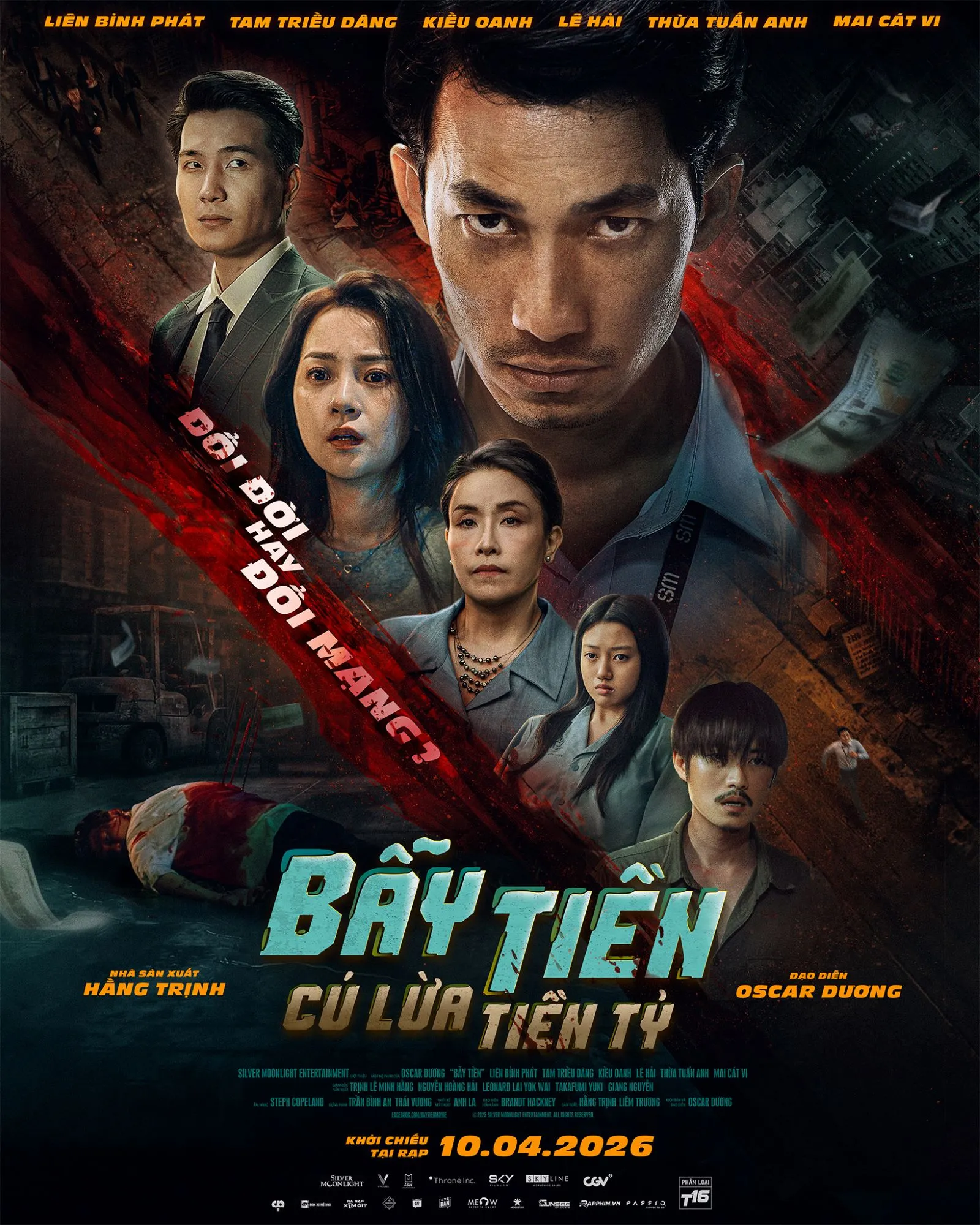 poster chính thức của phim điện ảnh bẫy tiền