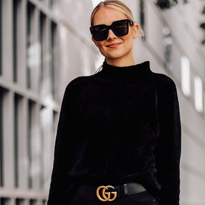bật mí tính cách qua trang phục màu đen - fashion jackson