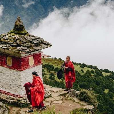 trải nghiệm du lịch bhutan trên núi