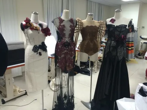 Sự kiện tốt nghiệp của sinh viên ngành thiết kế thời trang trường Đại học Hoa Sen 10. Thuy