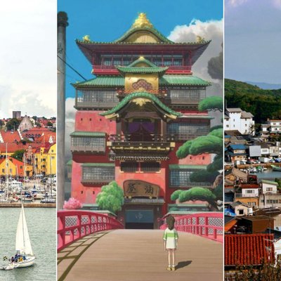 phim ghibli phong cảnh