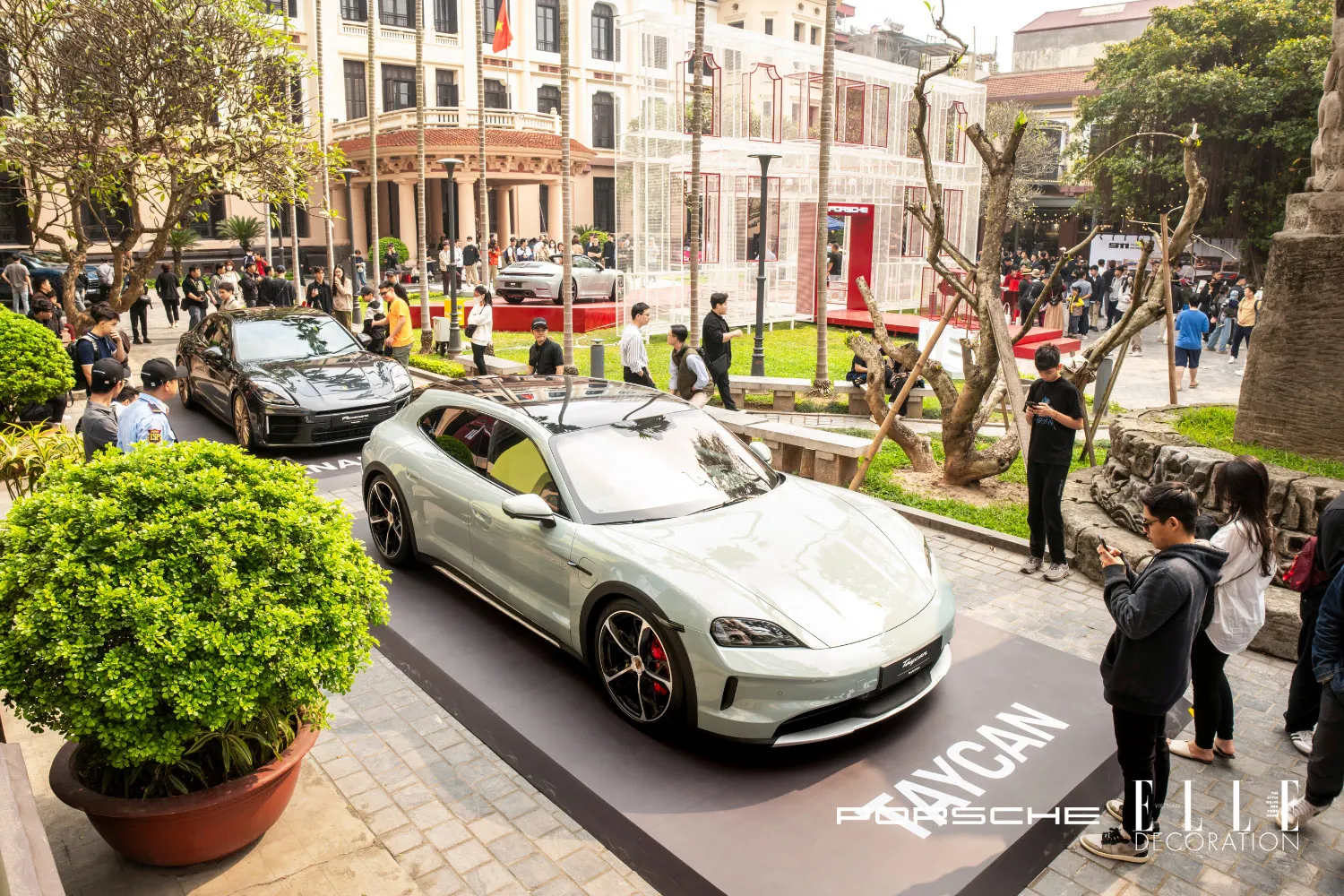 Porsche x ELLE Decoration Vietnam không gian trưng bày