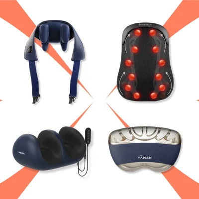 Hình ảnh các dòng máy massage cho từng nhóm cơ đáng mua vào dịp sale 10/10.