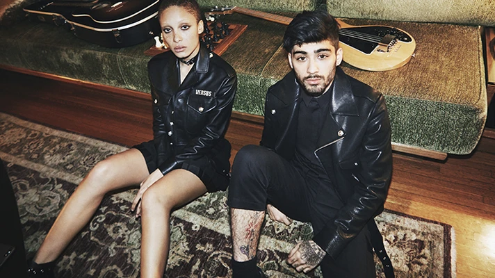 Zayn Malik và Adwoa Aboah đồng hành cùng Versus Versace trong chiến dịch xuân hè 2017 của ELLE VN