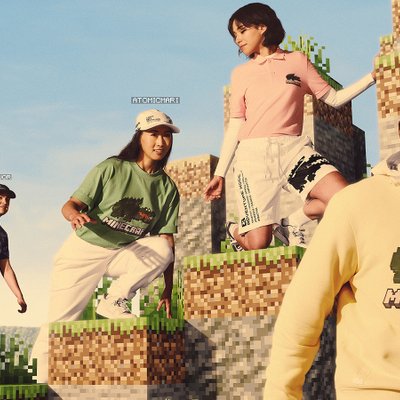 BST Lacoste kết hợp với Minecraft