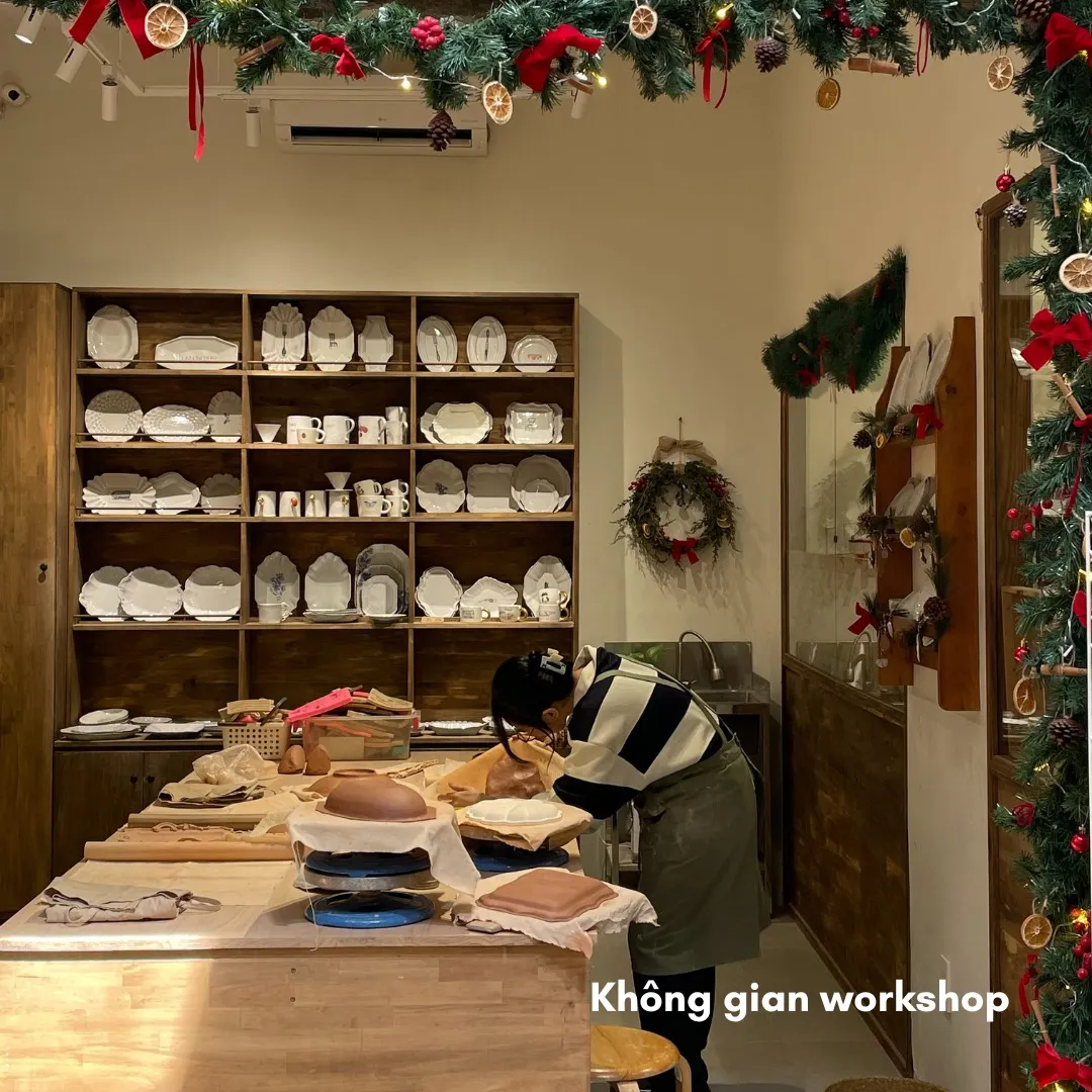 Không gian workshop Haru Craft Studio