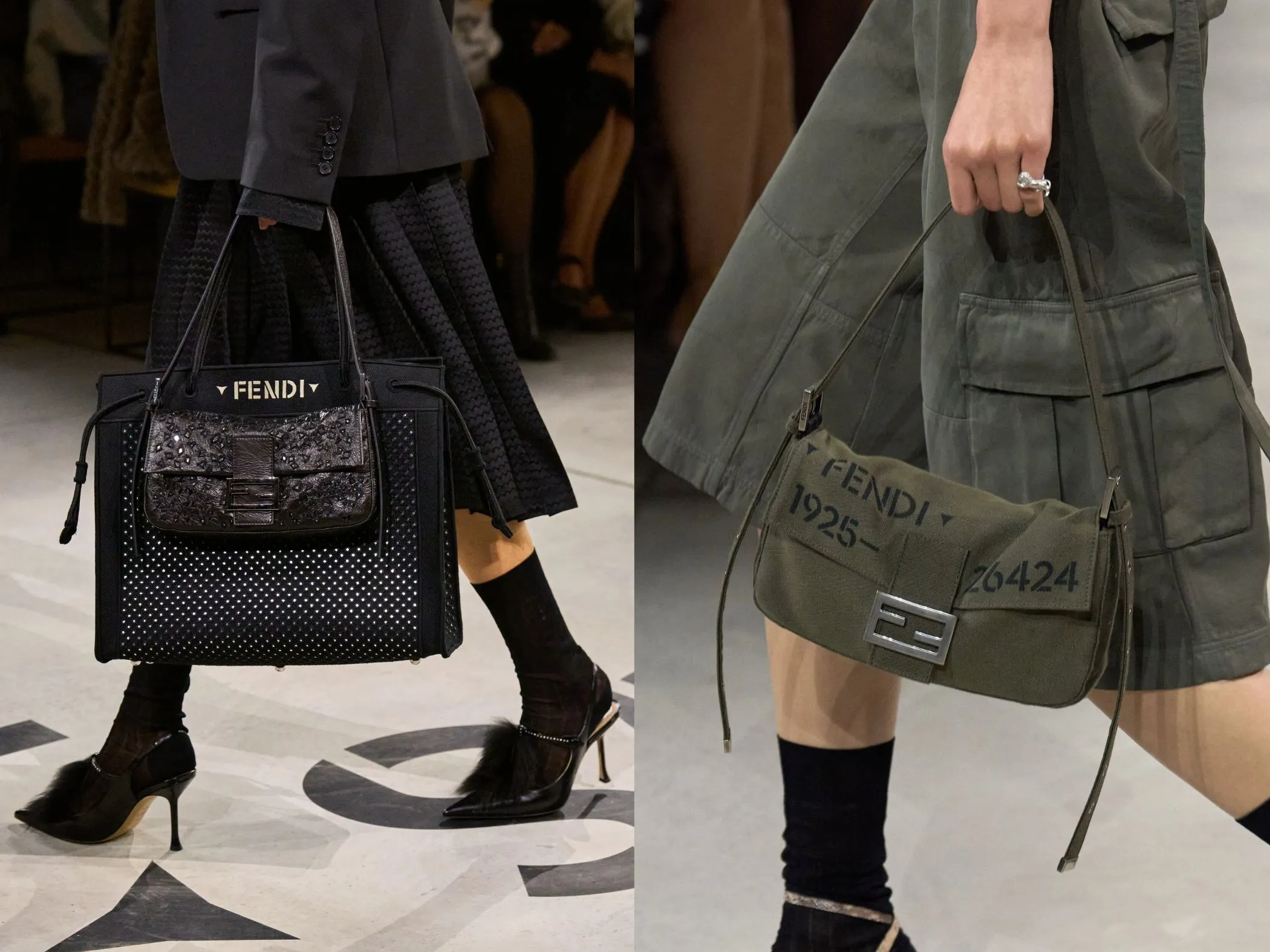 Túi xách từ BST Fendi Thu-Đông 2026