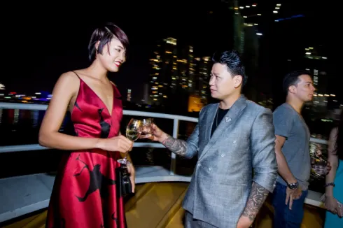 NTK Hoàng Minh Hà và Nguyễn Hợp, Á quân cuộc thi Vietnam’s Next Top Model 2015, sau sau cuộc thi Nguyễn Hợp tham gia nhiều hoạt động thời trang hơn.