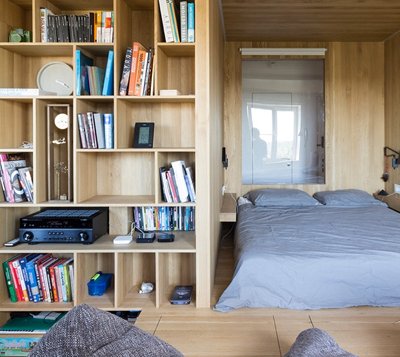Tinh thần tối giản của căn hộ dưới 50 mét vuông