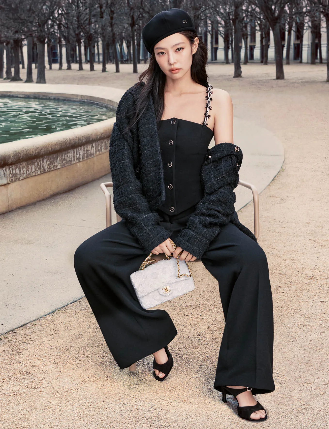 jennie diện thời trang thu đông 25/26 chanel 