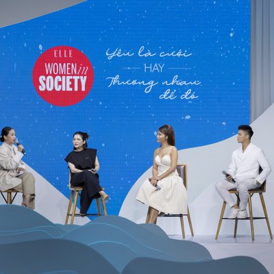 talkshow elle women in society yêu là cưới