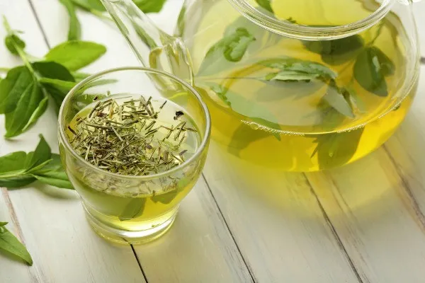 Trà xanh giàu chất chống oxi hóa tốt cho cả da lẫn tóc