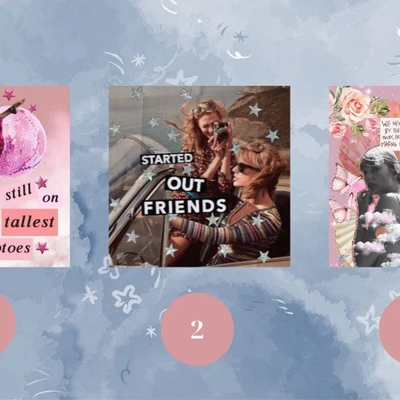 trải bài tarot tuần mới với hình ảnh Taylor Swift