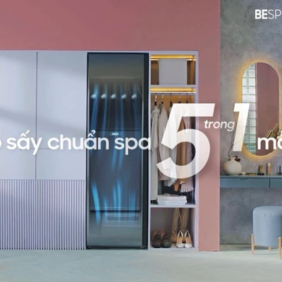 tủ chăm sóc quần áo thông minh