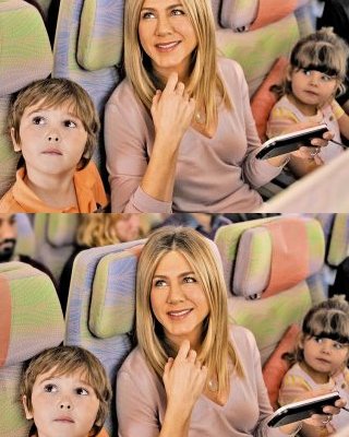 Jennifer Aniston trở lại trên chuyến bay Emirates