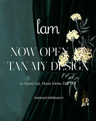 Lam khai trương cửa hàng đầu tiên ở Hà Nội tại Tân Mỹ Design