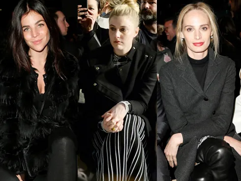 Khách ngồi hàng ghế đầu BST Proenza Schouler Khách ngồi hàng ghế đầu BST Proenza Schouler