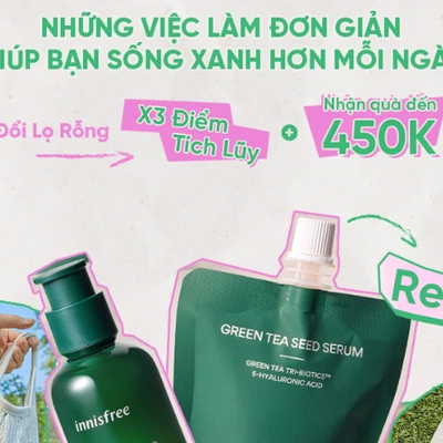 Chiến dịch bảo vệ trái đất được INNISFREE phát động