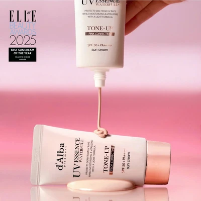 Kem chống nắng d’Alba UV Essence Waterfull Tone-Up Sun Cream