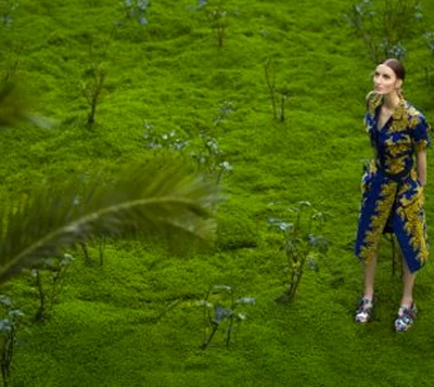 Bộ ảnh thời trang Green Land - ELLE VN