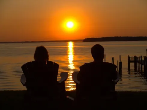 Cùng nhau ngắm hoàng hôn