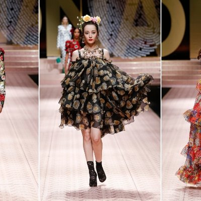 Jessica Jung, Địch Lệ Nhiệt Ba bất ngờ sải bước trên sàn diễn Dolce & Gabbana Xuân - Hè 2019