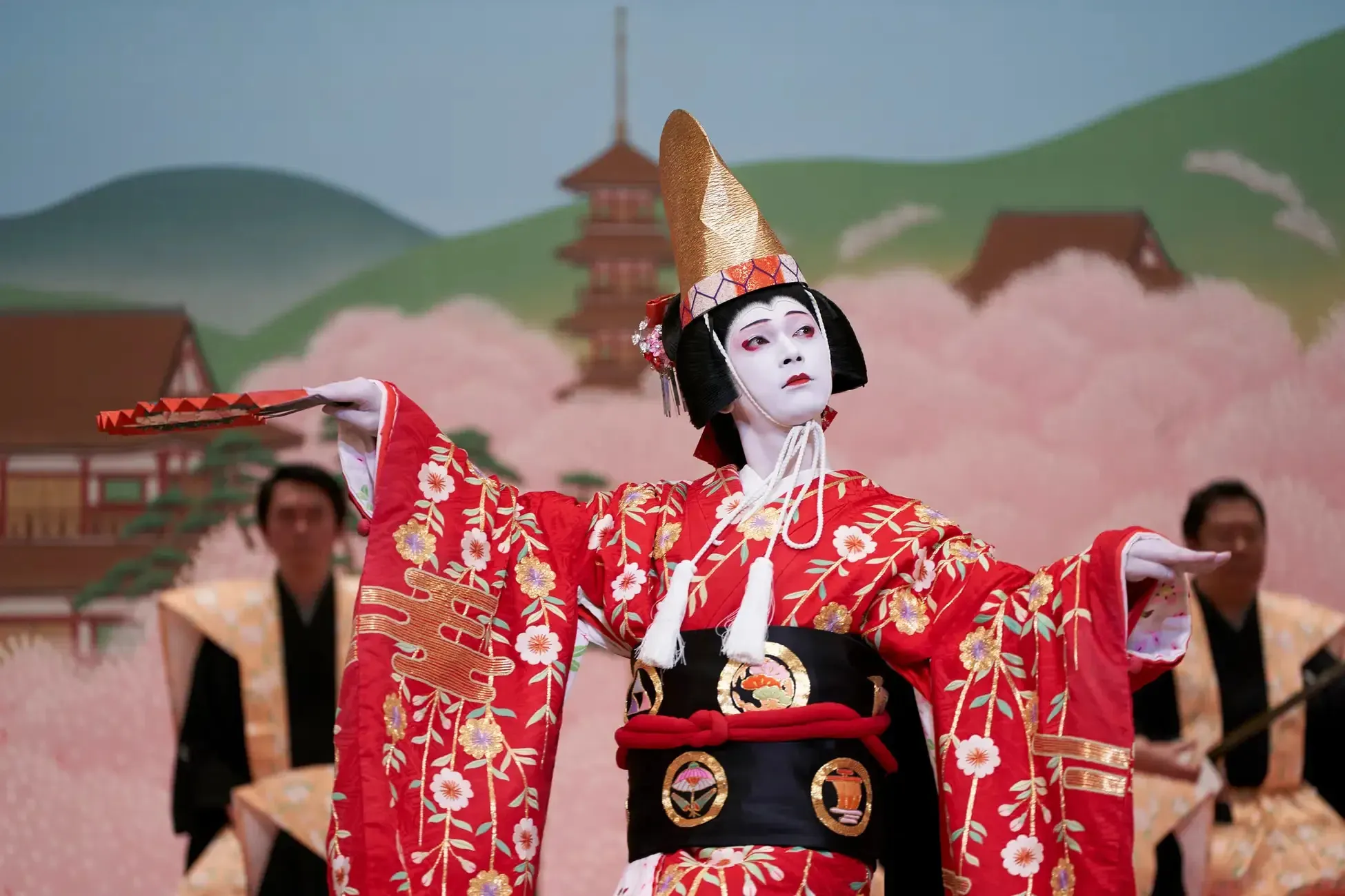 Những màn trình diễn Kabuki trong phim Kokuho.