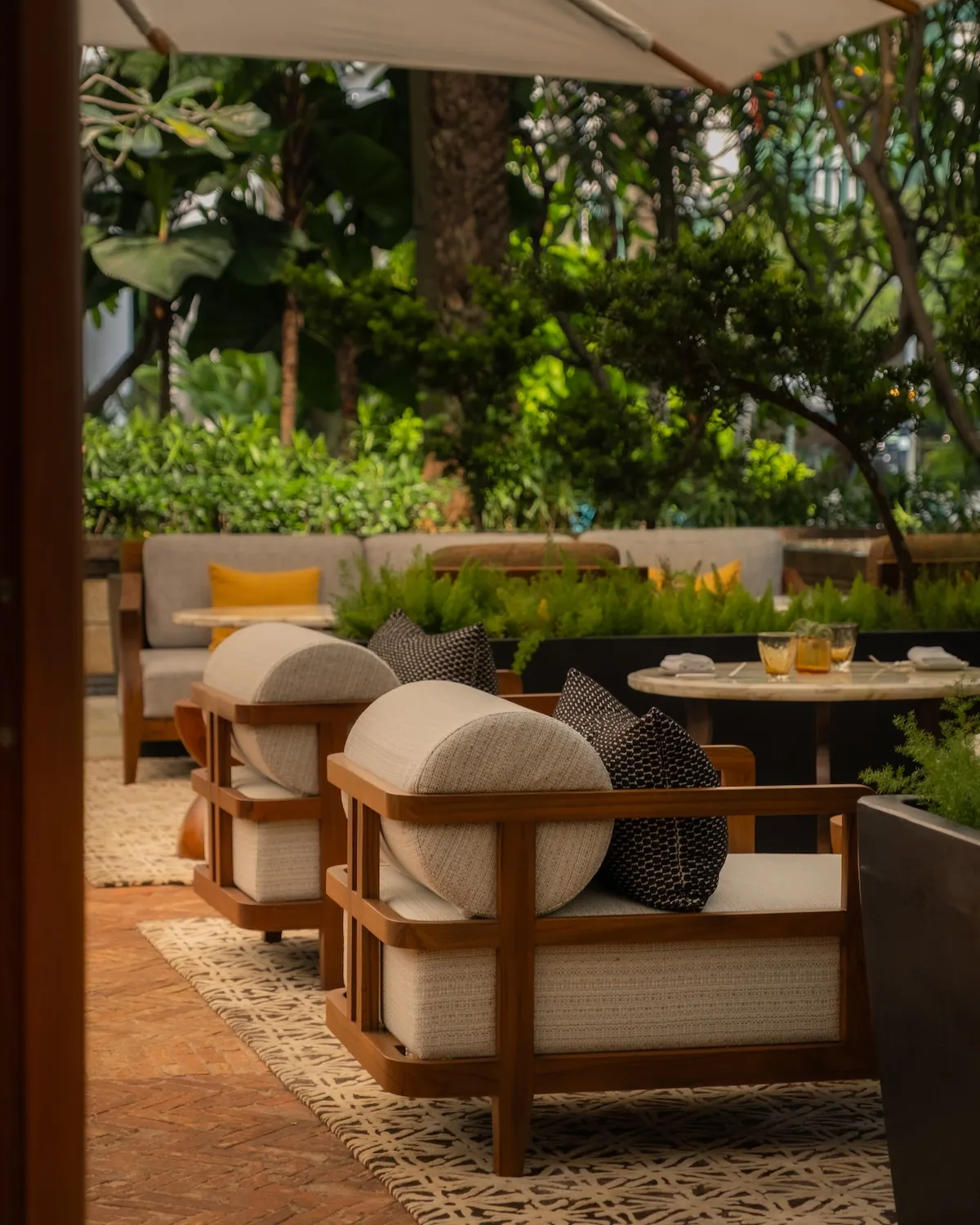 không gian park hyatt terrace elle