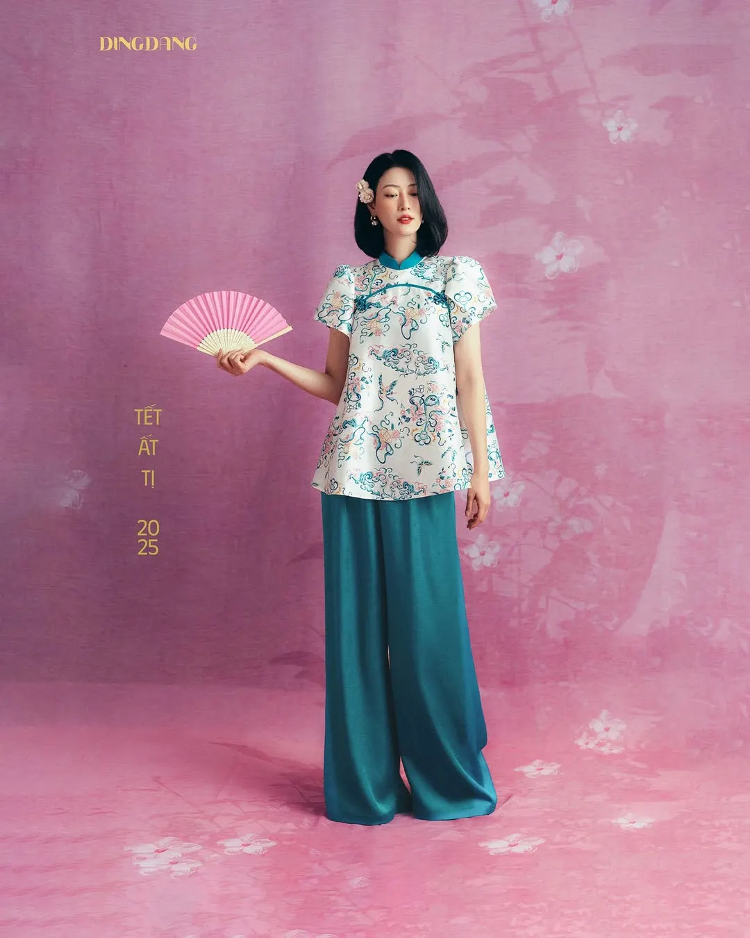 áo gấm quần suông