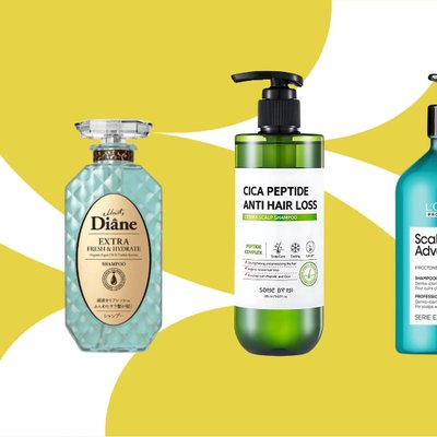 dầu gội trị nấm da đầu từ The Body Shop, Moist Diane,Some by Mi và L'Oreal Professionale