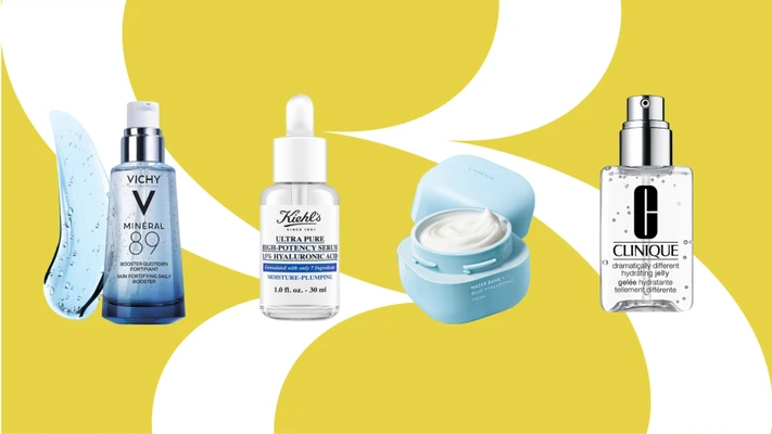 các loại serum và kem dưỡng có chứa axit hyaluronic