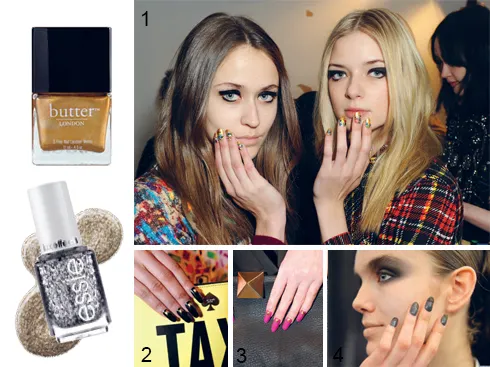 1.Libertine 2-3.Kate Spade 4.Nicholas K