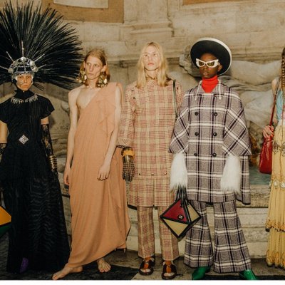 hậu trường bộ sưu tập gucci cruise 2020
