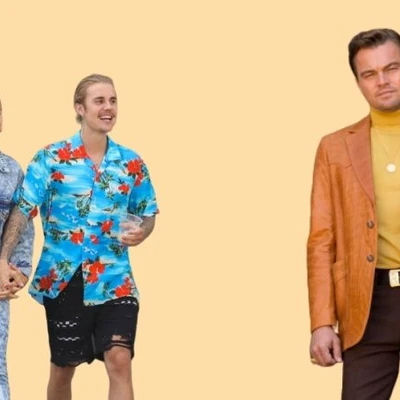 leonardo và vợ chồng justin bieber