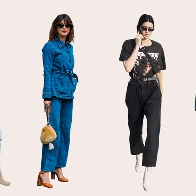 Mặc đẹp với denim như Caroline de Maigret, Jeanne Damas, Kendall Jenner, Hailey Bieber