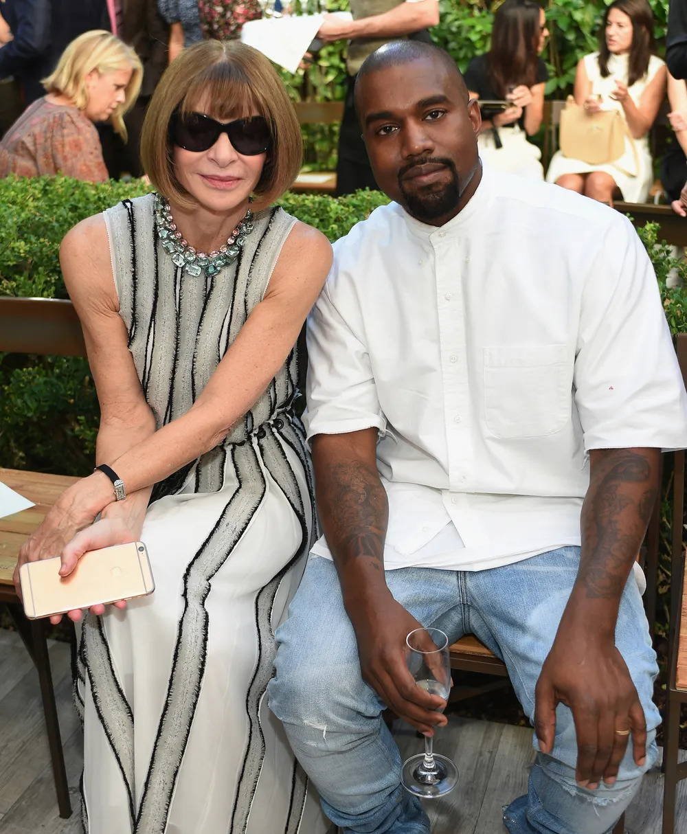 anna wintour và kyane west
