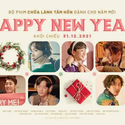 poster phim hàn happy new year