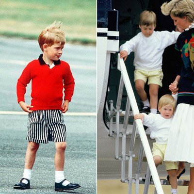 6 bộ trang phục ngộ nghĩnh Công nương Diana từng diện cho William và Harry